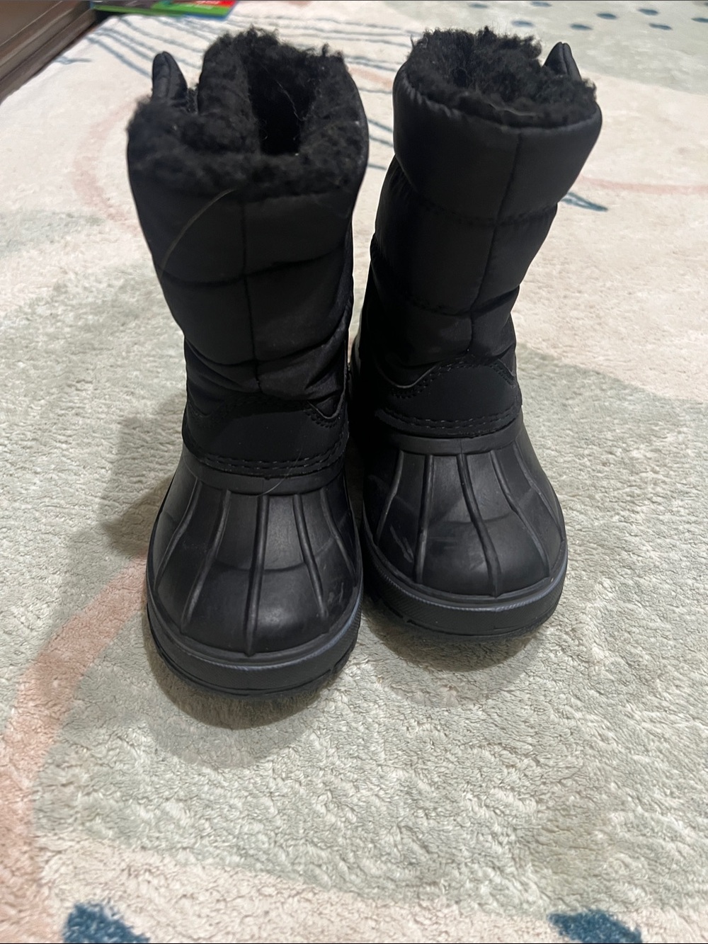 LIGHTLY WORN - Lands’ End Toddler Snow Boots, Size:7M